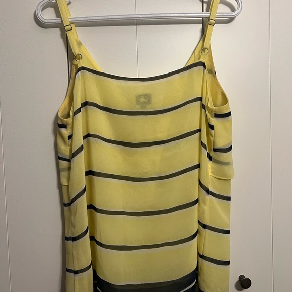 CAbi Yellow and Black Striped Camisole - Picture 5 of 5